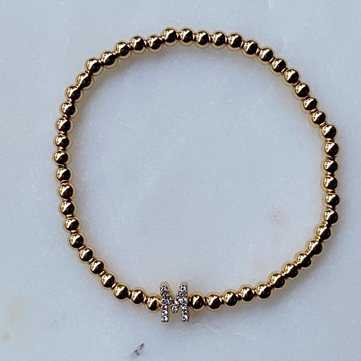 Customizable Darcy Initial Bracelet - A Unique Touch for Every Style