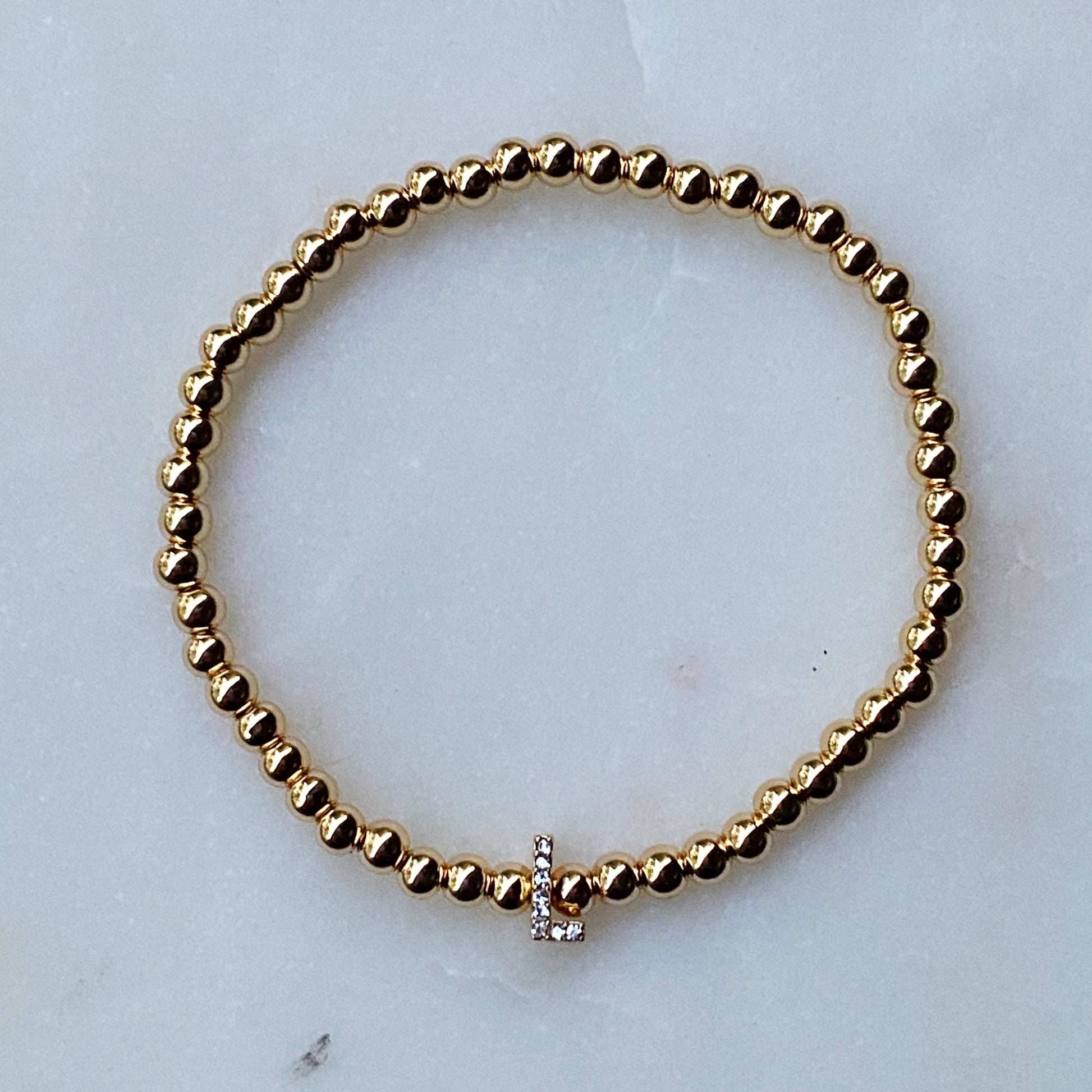 Customizable Darcy Initial Bracelet - A Unique Touch for Every Style