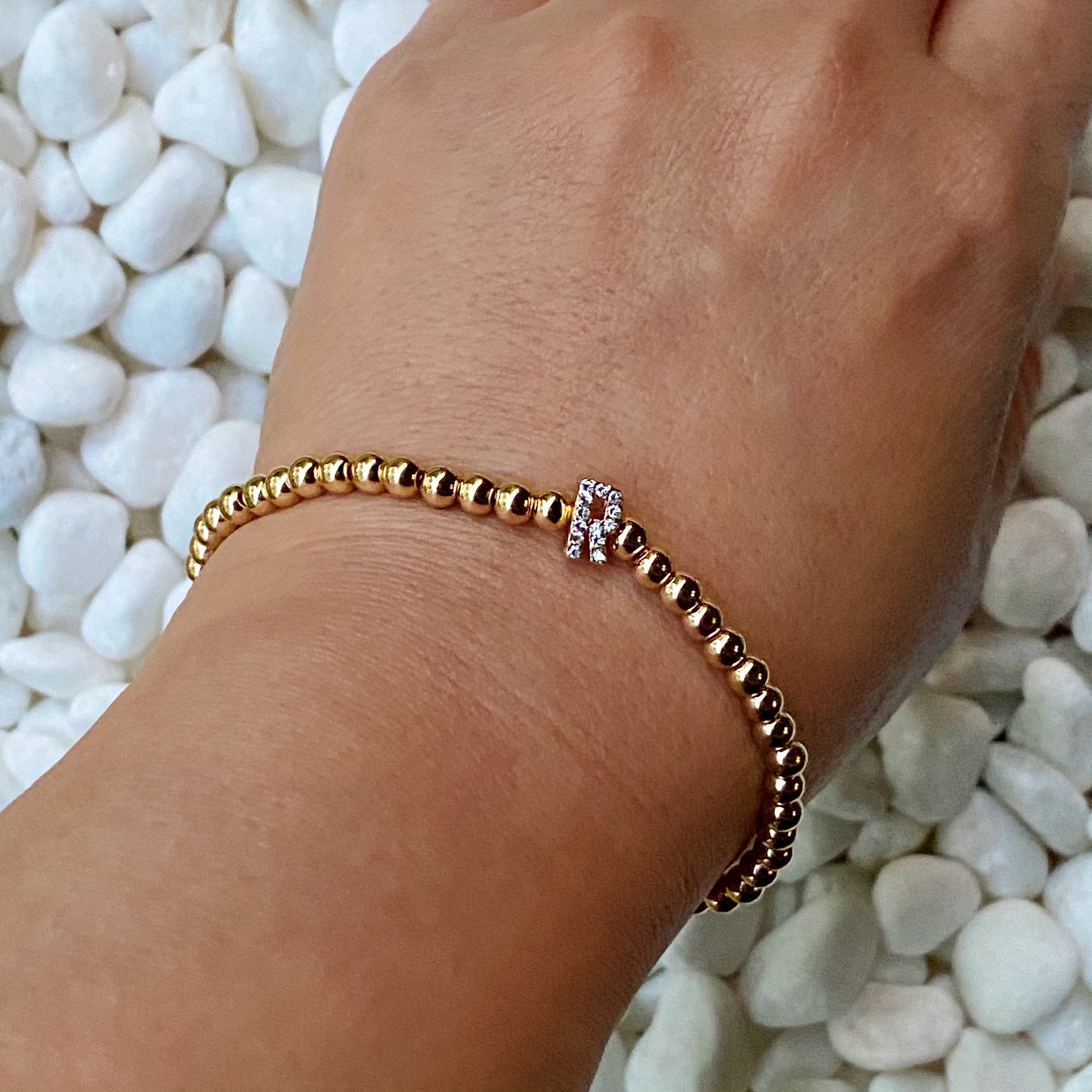 Customizable Darcy Initial Bracelet - A Unique Touch for Every Style