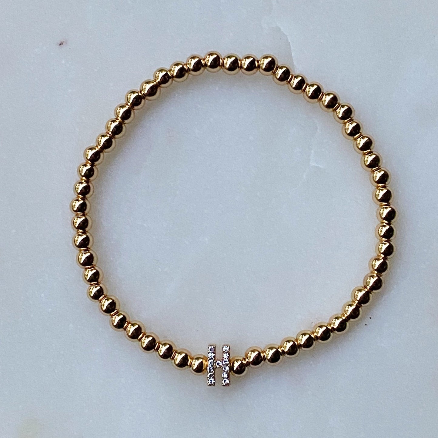 Customizable Darcy Initial Bracelet - A Unique Touch for Every Style