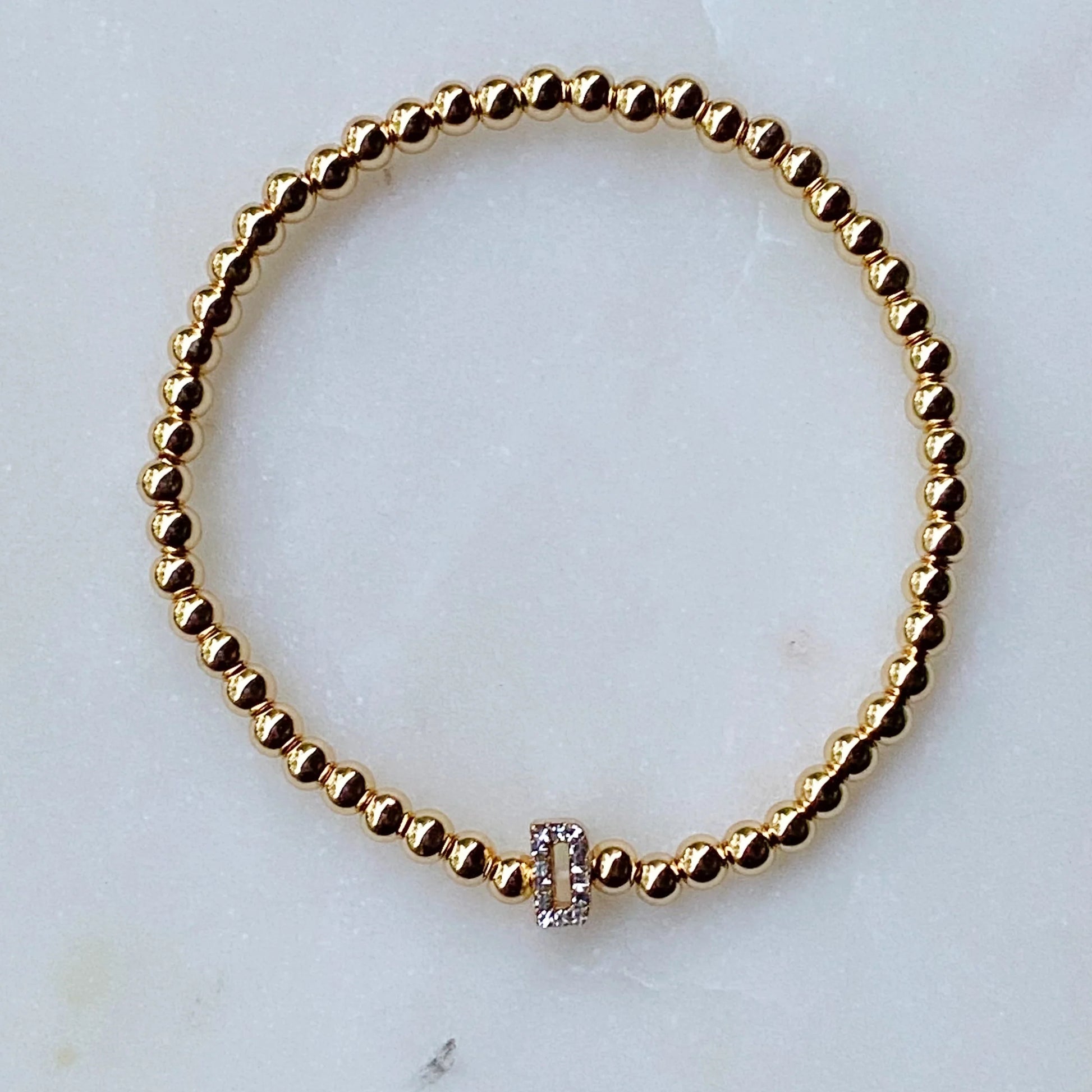 Customizable Darcy Initial Bracelet - A Unique Touch for Every Style