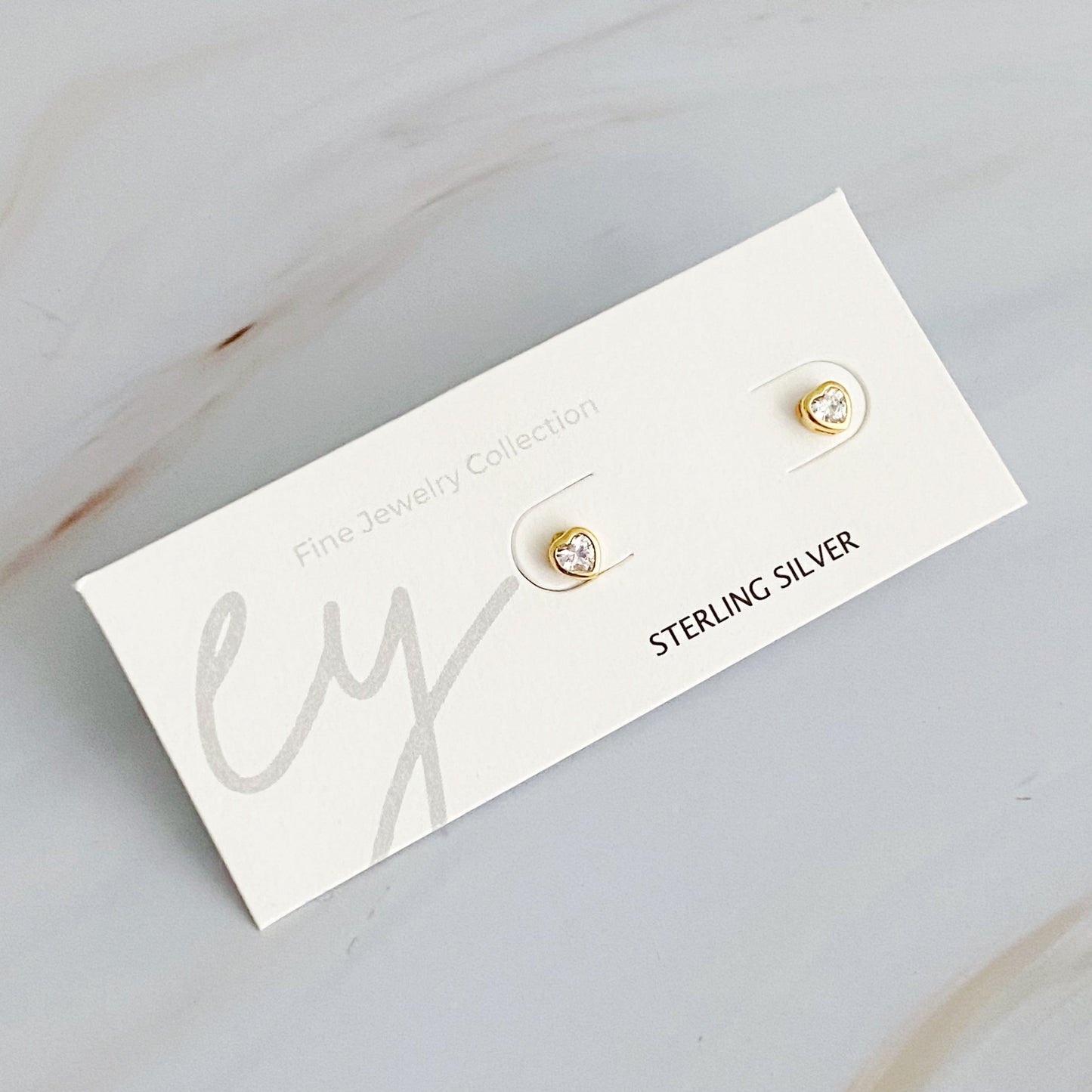 Charming Tiny Shape Sterling Silver Stud Earrings for Effortless Everyday Elegance