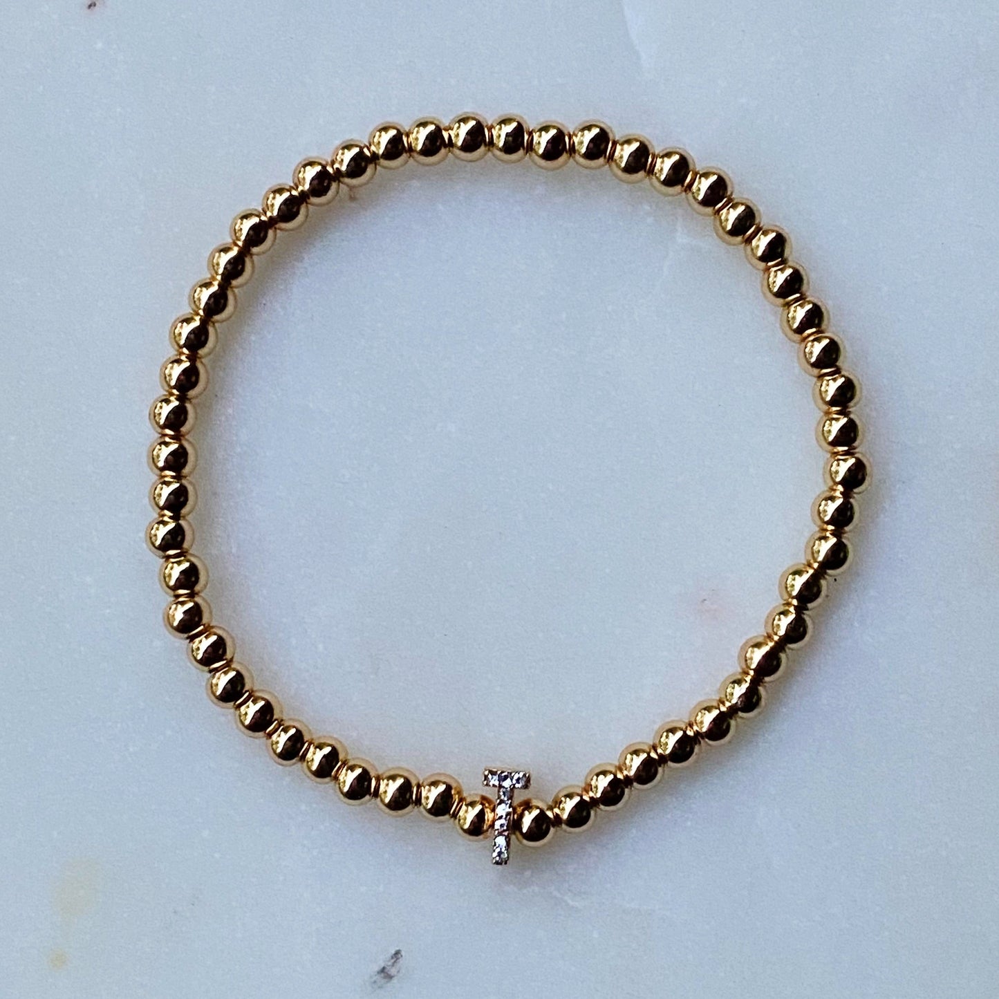 Customizable Darcy Initial Bracelet - A Unique Touch for Every Style