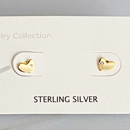 Charming Tiny Shape Sterling Silver Stud Earrings for Effortless Everyday Elegance