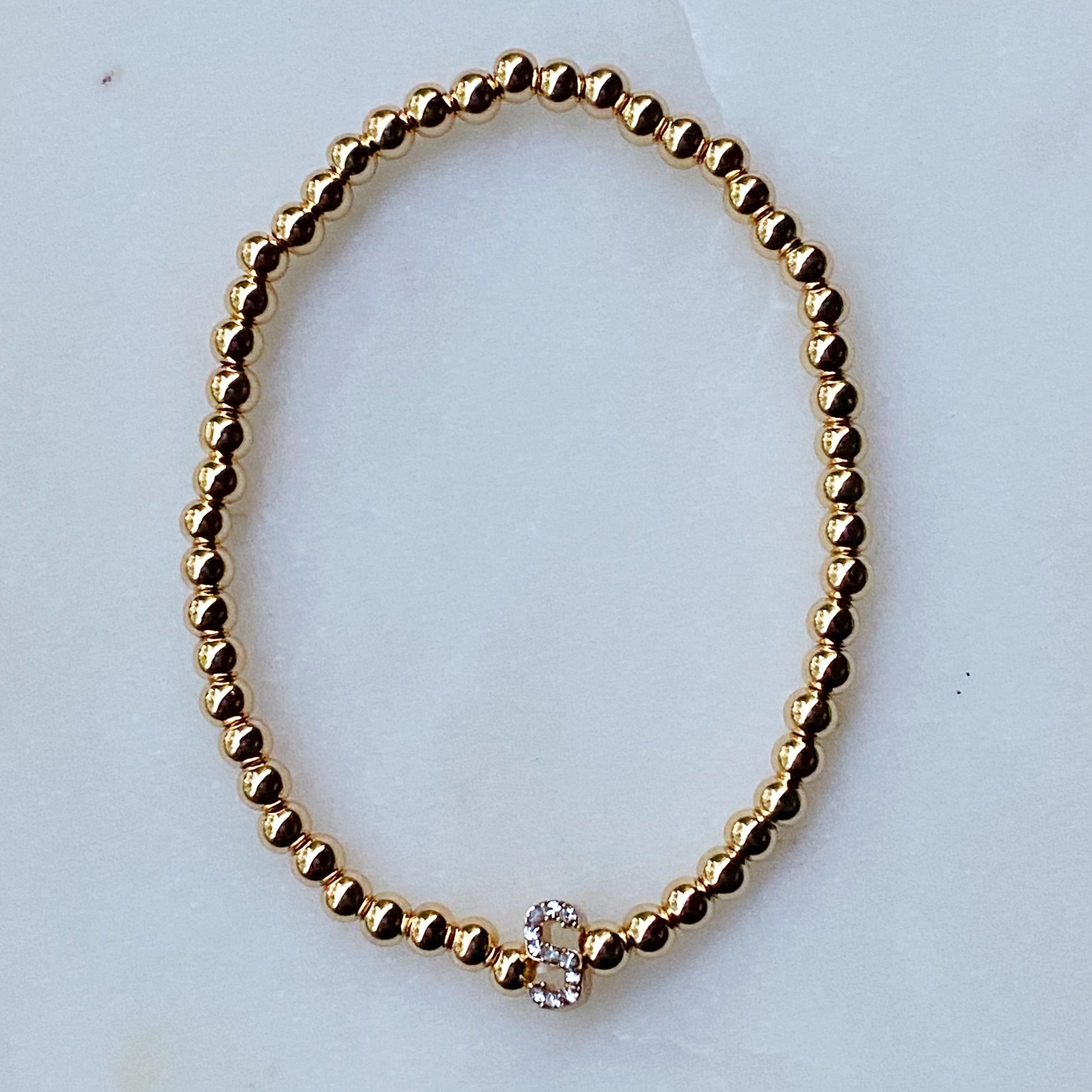 Customizable Darcy Initial Bracelet - A Unique Touch for Every Style