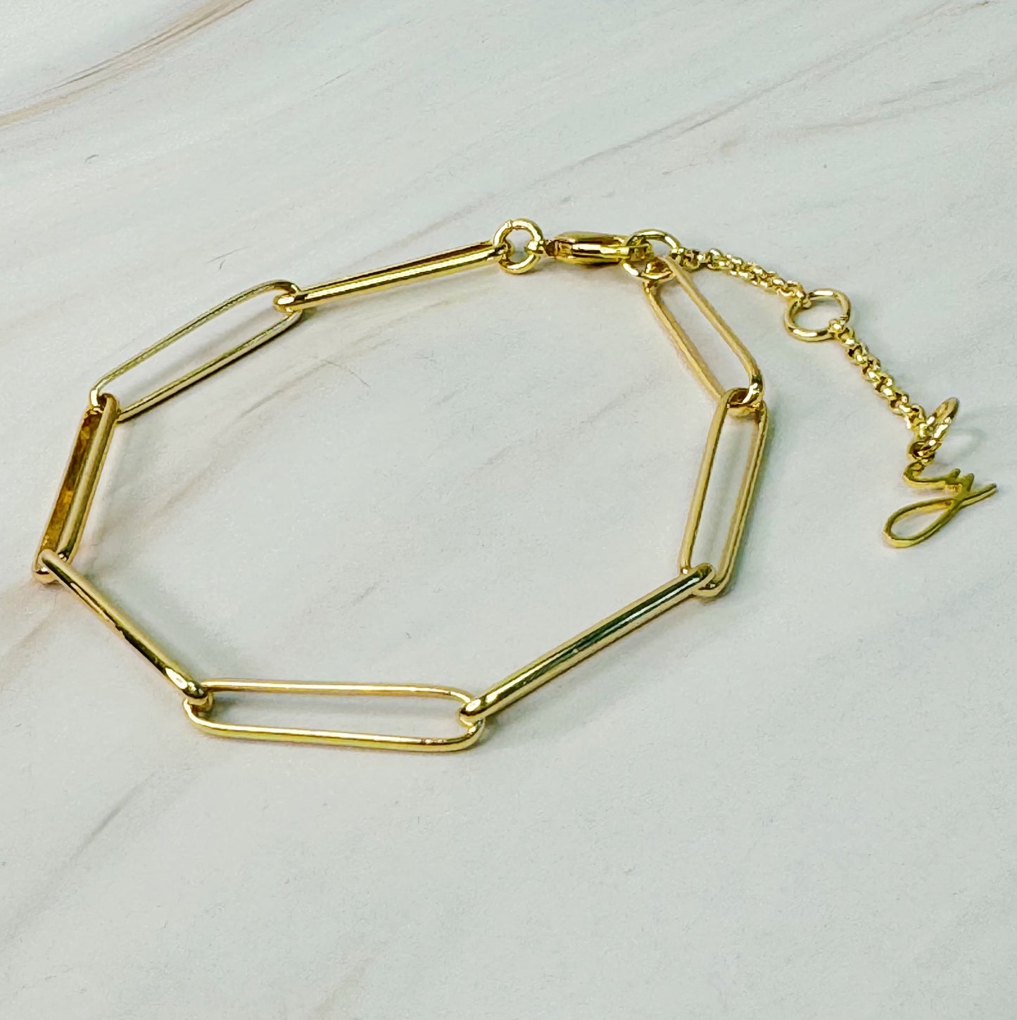 Chic Elegance Link Chain Bracelet